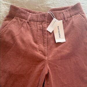 Marimekko Dusty Rose Corduroy Trousers